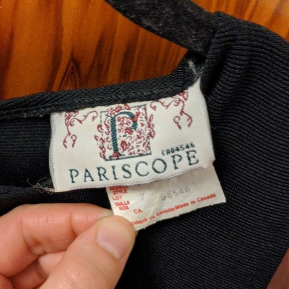 PARISCOPE Vtg Maxi Dress - Picture 5 of 6